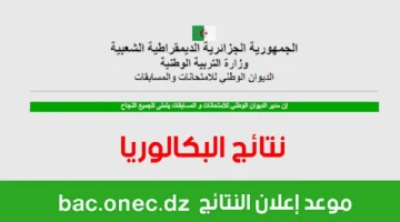 نتائج البكالوريا 2024 في الجزائر 1 1