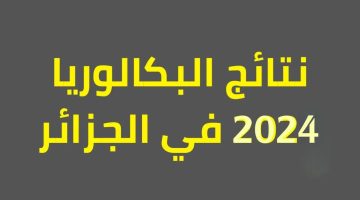 نتائج البكالوريا الجزائر 2024 4
