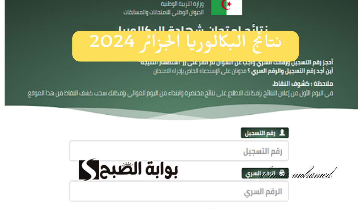 رابط سريع …. الاستعلام عن نتائج البكالوريا الجزائر 2024 عبر موقع bac.onec.dz