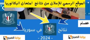 موقع نتائج البكالوريا 2024 سوريا رسمياً تعرف على نتيجتك الآن مجانًا moed.gov.sy