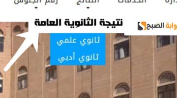 نتائج الثانوية العامة اليمن 2024 8