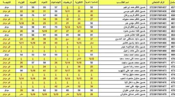 نتائج السادس الإعدادي 2024 جميع المحافظات