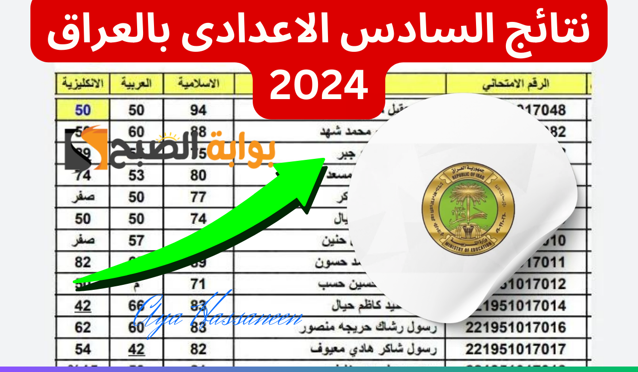 “لينك مباشر وسريع”...نتائج السادس الاعدادي العراق الدور الأول عموم المحافظات 2024 5 “لينك مباشر وسريع”…نتائج السادس الاعدادي العراق الدور الأول عموم المحافظات 2024