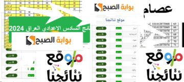 رابط منصة نجاح وموقع نتائجنا نتائج السادس الاعدادي علمي وادبي 2024 دور أول