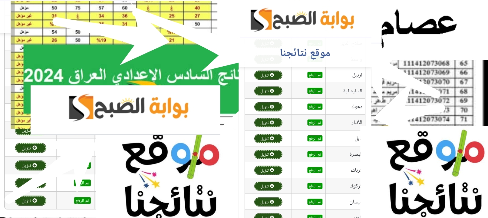 موقع نتائجنا السادس الاعدادي العراق 2024 رابط النتيجة الرسمي لمعرفة درجات جميع المحافظات 5 موقع نتائجنا السادس الاعدادي العراق 2024 رابط النتيجة الرسمي لمعرفة درجات جميع المحافظات