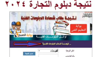 نتائج دبلوم تجارة 2024