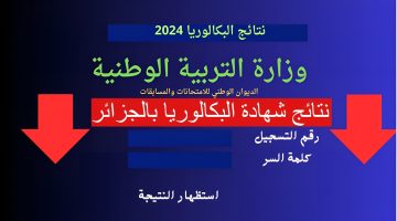 نتائج شهادة البكالوريا بالجزائر 1