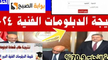 نتيجة الدبلومات الفنية 2024 7