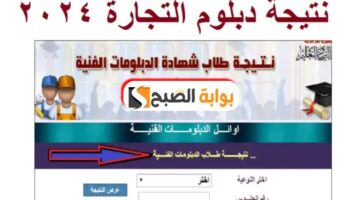 نتيجة دبلوم تجارة 2024 بالاسم ورقم الجلوس