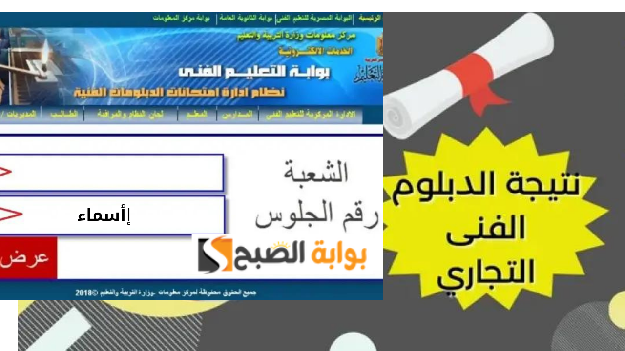fany.emis.gov.eg لينك نتيجة دبلوم تجارة بالاسم 2024 الدبلومات الفنية الدور الأول 2 fany.emis.gov.eg لينك نتيجة دبلوم تجارة بالاسم 2024 الدبلومات الفنية الدور الأول