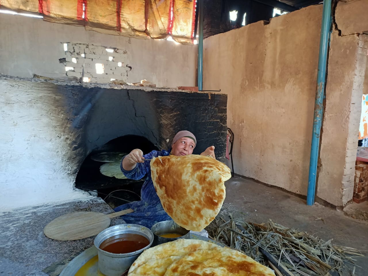 بالسمنة البلدي..طريقة عمل الفطير المشلتت الفلاحي على أصوله