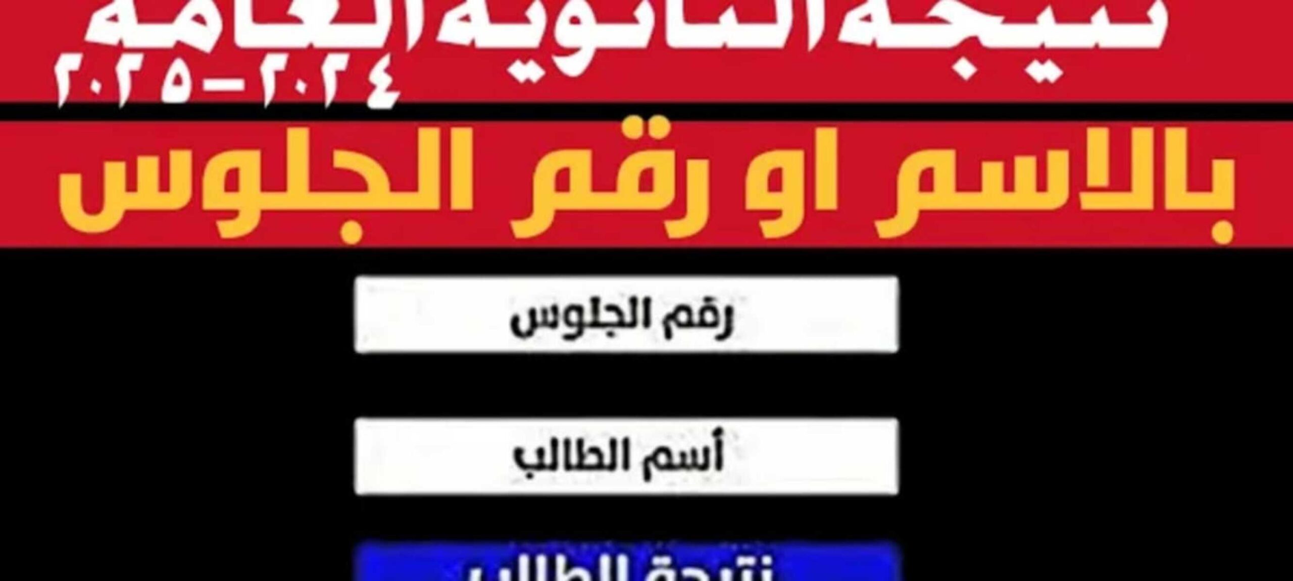 “العلمي والأدبي” الرابط المباشر للاستعلام عن نتائج الثانوية العامة 2024 برقم الجلوس موقع الوزارة moe.gov.egmoe.gov.eg