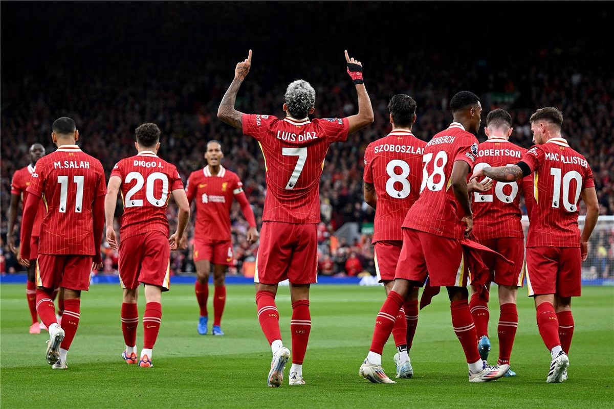 تشكيل ليفربول أمام مانشستر يونايتد في الدوري الانجليزي الممتاز 
