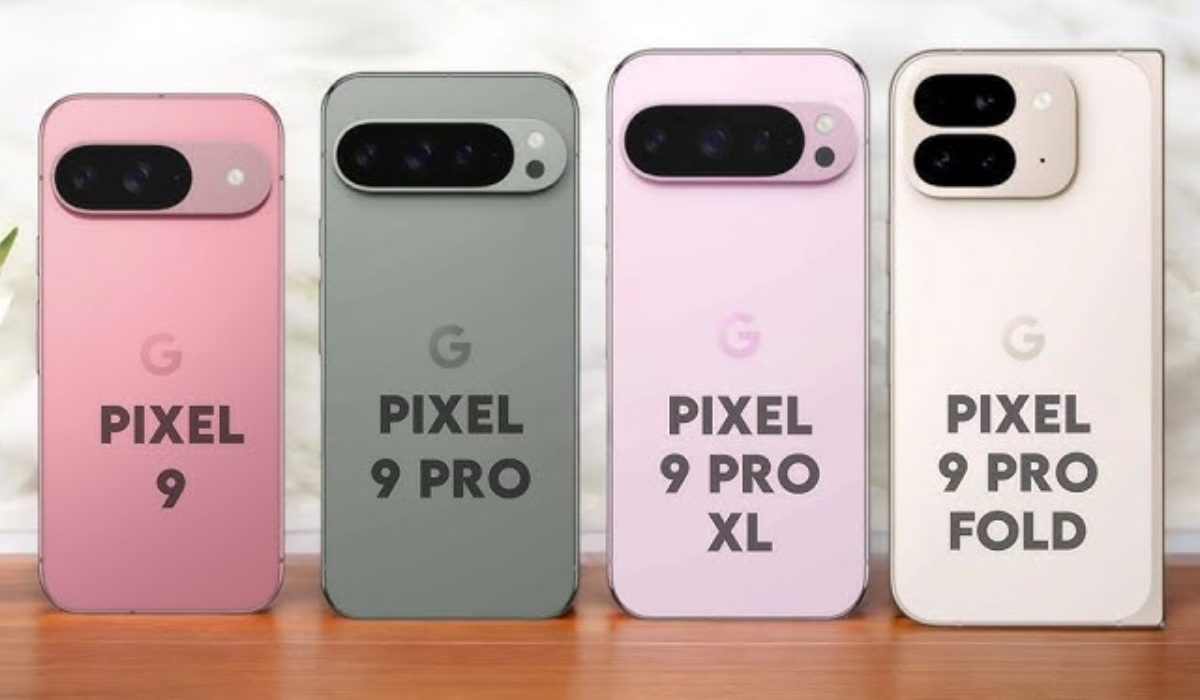 أحدها قابل للطي.. الكشف عن سلسلة Google Pixel 9 الجديدة بمعالج جديد من جوجل مدعوم بميزات متقدمة في الذكاء الاصطناعي 9 أحدها قابل للطي.. الكشف عن سلسلة Google Pixel 9 الجديدة بمعالج جديد من جوجل مدعوم بميزات متقدمة في الذكاء الاصطناعي