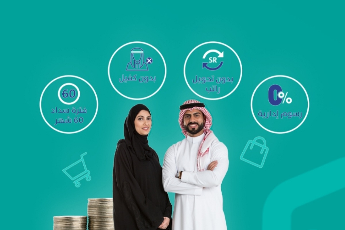 300,000 ريال للسعودي والمقيم بدون كفيل وبدون تحويل الراتب وبفترة سداد 60 شهر