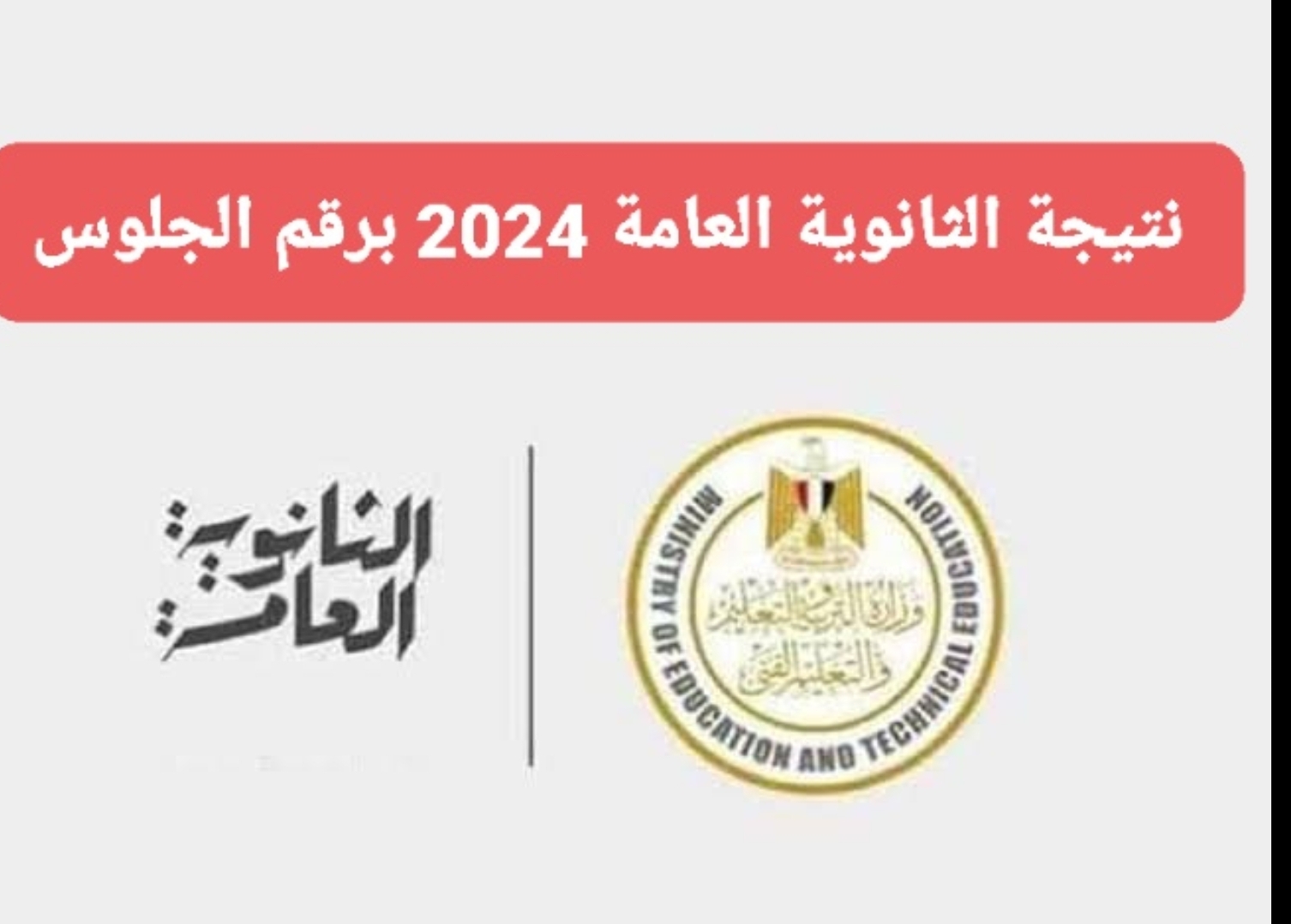 لينك موقع وزارة التربية والتَّعليم نتائج الامتحانات الرسمي لاستخراج نتيجة الثانوية العامة 2024 برقم الجلوس فور اعتمادها