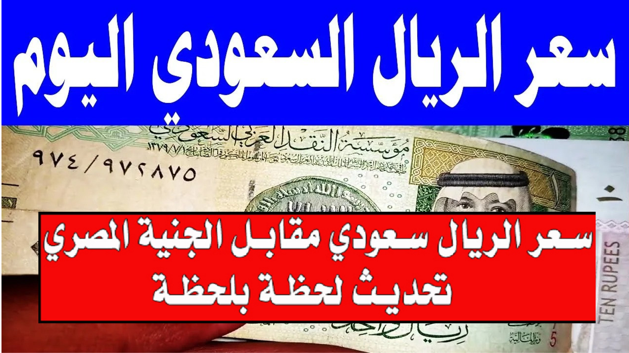 صعود جديد للريال مقابل الجنيه.. كم سجل سعر الريال السعودي أمام الجنيه المصري في البنوك اليوم