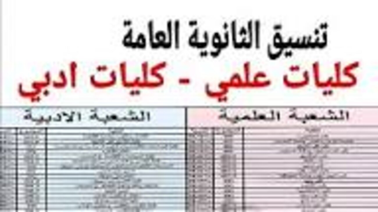 تنسيق المرحلة الأولى 2024 للجامعات وكل ما يخص المرحلة الثانية من تنسيق الجامعات 2024