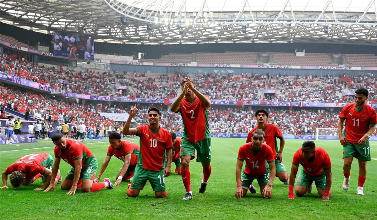 بعد الهزيمة من اسبانيا .. موعد مباراة المغرب القادمة لتحديد حامل البرونزية في أولمبياد باريس 2024 والقنوات الناقلة 2 بعد الهزيمة من اسبانيا .. موعد مباراة المغرب القادمة لتحديد حامل البرونزية في أولمبياد باريس 2024 والقنوات الناقلة