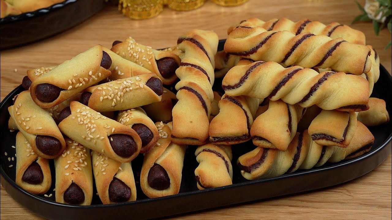 طريقة عمل بسكوت التمر الصحي جدًا بنص كيلو دقيق هتعملى كمية