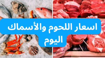 أسعار اللحوم والأسماك