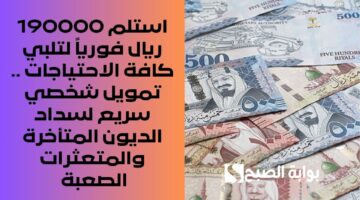 احصل على 100 ألف ريال لو لديك ضامن . قرض شخصي بموافقة فورية وشروط بسيطة لسداد كافة الديون والمتعثرات 2