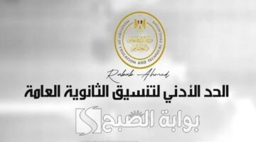الحد الأدني لتنسيق الثانوية العامة