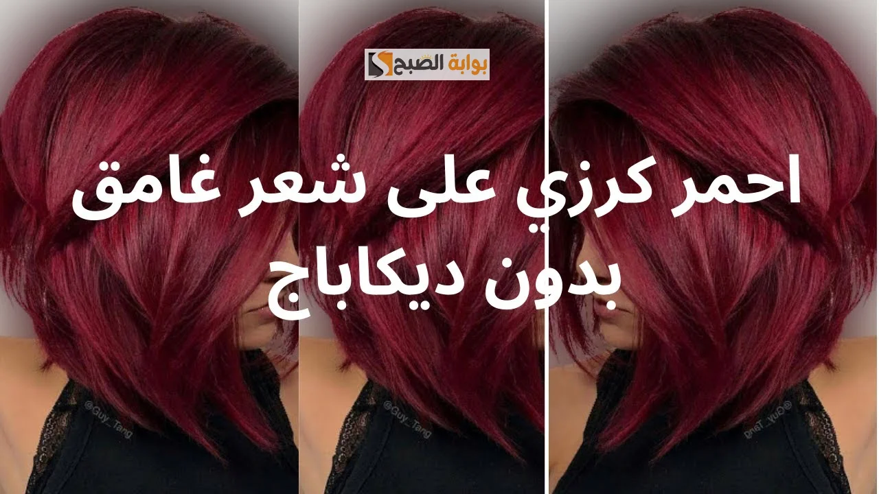 لونيه وغيري المود.. طريقة صبغ الشعر باللون الأحمر الناري في المنزل بمكونات طبيعية لعمل نيولوك للعيد