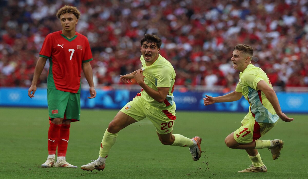 رسميا .. اسبانيا تهزم المغرب بالدقائق الأخيرة بنصف نهائي أولمبياد باريس 2024 وكشف موعد مباراة الليوث القادمة 2 رسميا .. اسبانيا تهزم المغرب بالدقائق الأخيرة بنصف نهائي أولمبياد باريس 2024 وكشف موعد مباراة الليوث القادمة