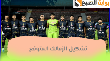 تشكيل الزمالك