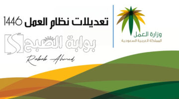تعديلات نظام العمل 1446