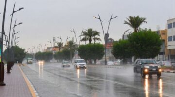 تنبيه هام الدفاع المدني بشأن استمرار هطول الأمطار الرعدية حتى الأحد القادم 2
