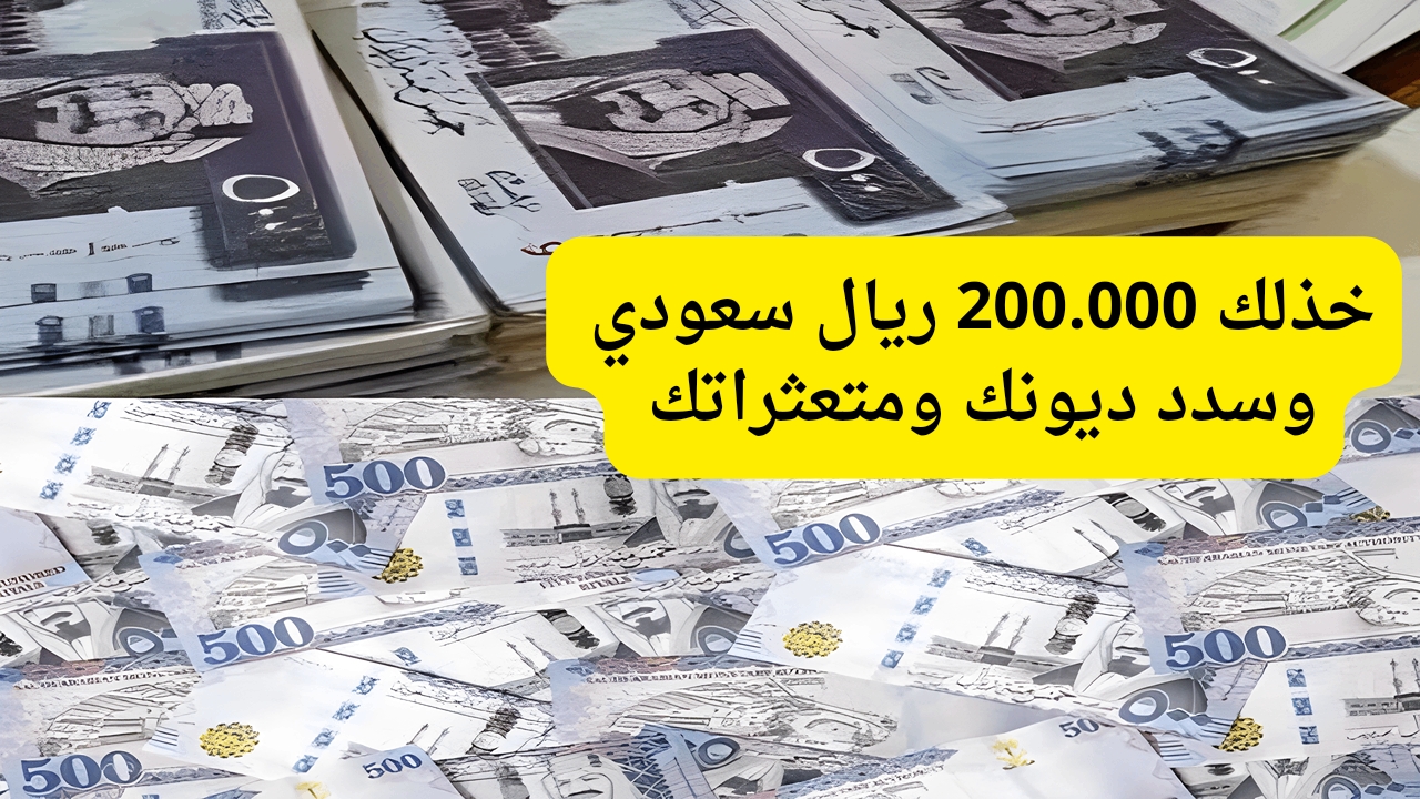 استلم 200.000 ريال فورياً لتلبي كافة الاحتياجات .. تمويل شخصي سريع لسداد الديون المتأخرة والمتعثرات الصعبة