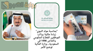 زيادة ملكية رواتب الموظفين القطاع الحكومي