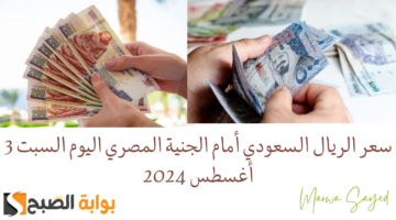 سعر الريال السعودي أمام الجنية المصري اليوم