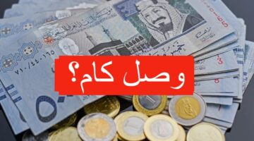سعر الريال السعودي اليوم الأحد 2
