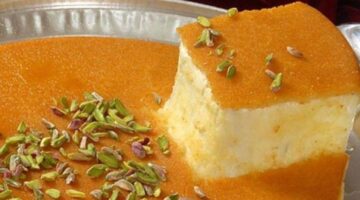 طريقة عمل الكنافة النابلسية بالقشطة