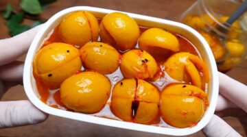 طريقة عمل الليمون المعصفر