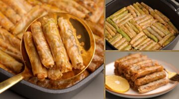 طريقة عمل محشي الكرنب بتسبيكة سريعة بطعم مميز
