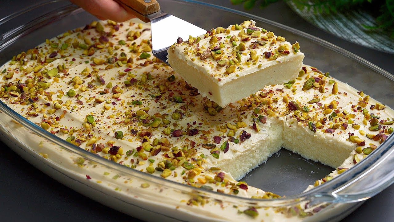 أجمل الحلويات للضيافة والمناسبات.. حلى لبنان البارد بقوام مظبوط وبخطوات سهلة وسريعة والطعم ولأحلى من كدة