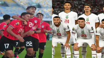 مباراة مصر والمغرب1