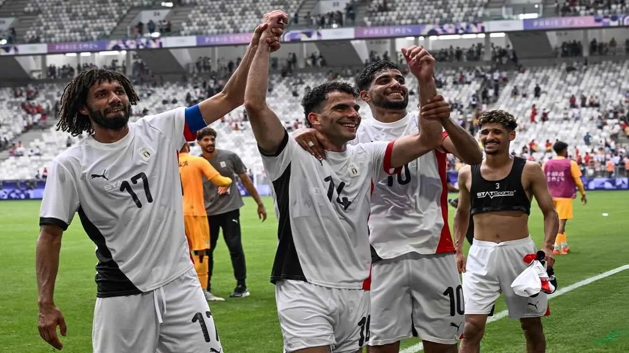 مصر وباراجواي في صراع على التأهل إلى نصف نهائي الأولمبياد 2024 .. بجودة HD القنوات الناقلة والتشكيل المتوقع 5 مصر وباراجواي في صراع على التأهل إلى نصف نهائي الأولمبياد 2024 .. بجودة HD القنوات الناقلة والتشكيل المتوقع