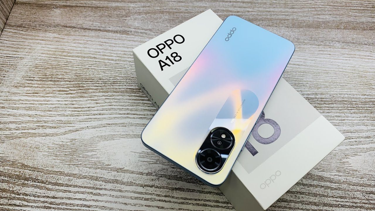 أرخص هاتف ممكن تشتريه بأداء خارق وتصميم أبداعي.. سعر ومواصفات Oppo A18 أقوي وأكثر الهواتف مبيعاً ببطارية قوية وبسعر متتخيلهوش