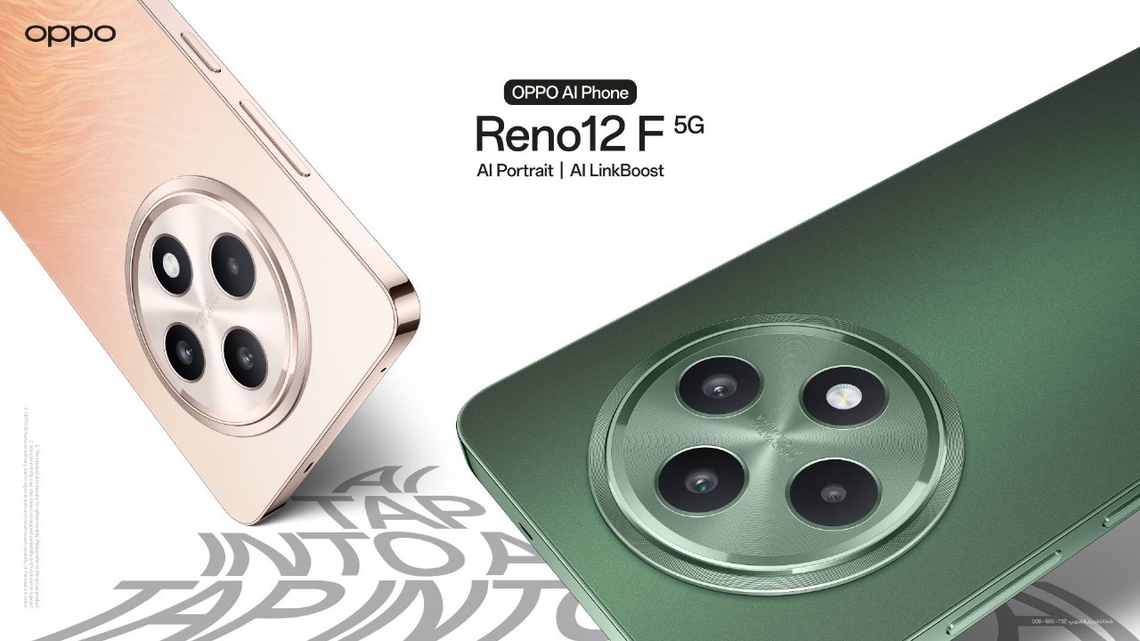 وحش الفئة الإقتصادية الأكثر قوة.. Oppo Reno 12 F 5G الهاتف الذي يجمع بين التصميم الأنيق والأداء السريع مع ميزات الذكاء الاصطناعي لتحقيق تجربة متكاملة