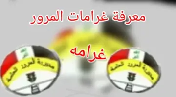 موقع مديرية المرور العامه الغرامات 2024 في العراق 1 1024x576 1