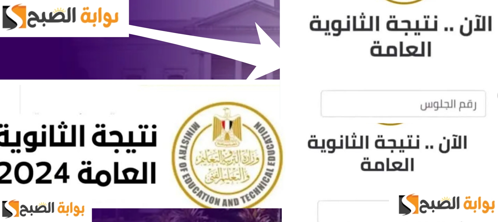 كيفية الحصول على نتيجة الثانوية العامة 2024 الرابط الرسمي والخطوات 5 كيفية الحصول على نتيجة الثانوية العامة 2024 الرابط الرسمي والخطوات