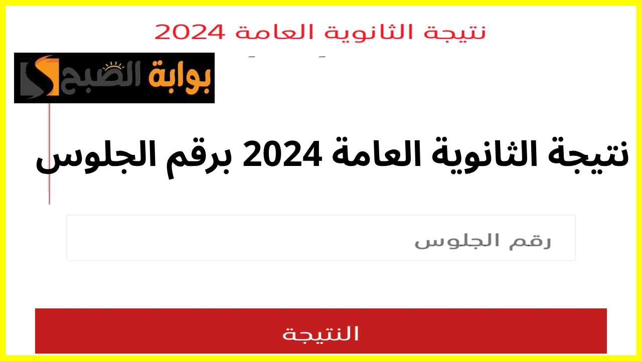 بضغطة زر.. رابط الاستعلام عن نتيجة الثانوية العامة 2024 برقم الجلوس أسرع طريقة