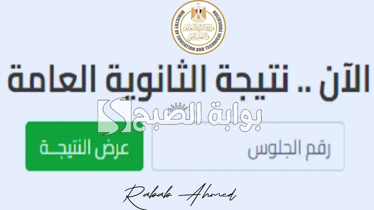 نتيجة الثانوية العامة الدور الأول 2024 اليوم السابع وكيفية حساب النسبة المئوية 5 نتيجة الثانوية العامة الدور الأول 2024 اليوم السابع وكيفية حساب النسبة المئوية