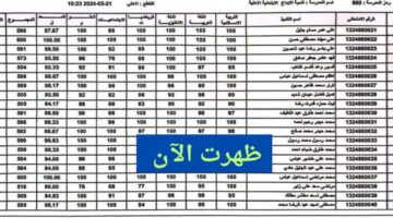 نتيجة السادس الابتدائي الدور الثاني 2024 موقع نتائجنا 1280x720
