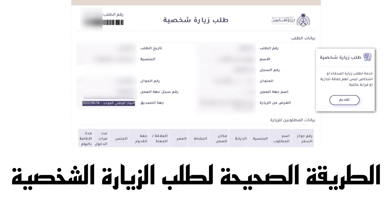 هل الزيارة الشخصية مفتوحة الآن 2024؟ وزارة الخارجية السعودية تُجيب